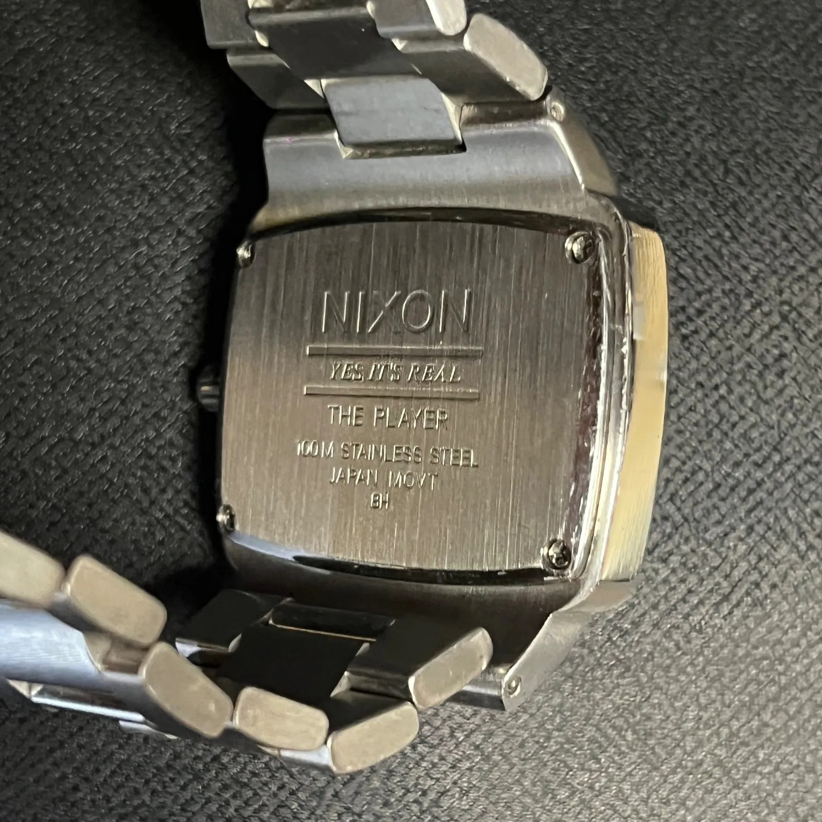 [Working Condition] NIXON THE PLAYER Quartz Watch with Natural Diamonds, Nixon,