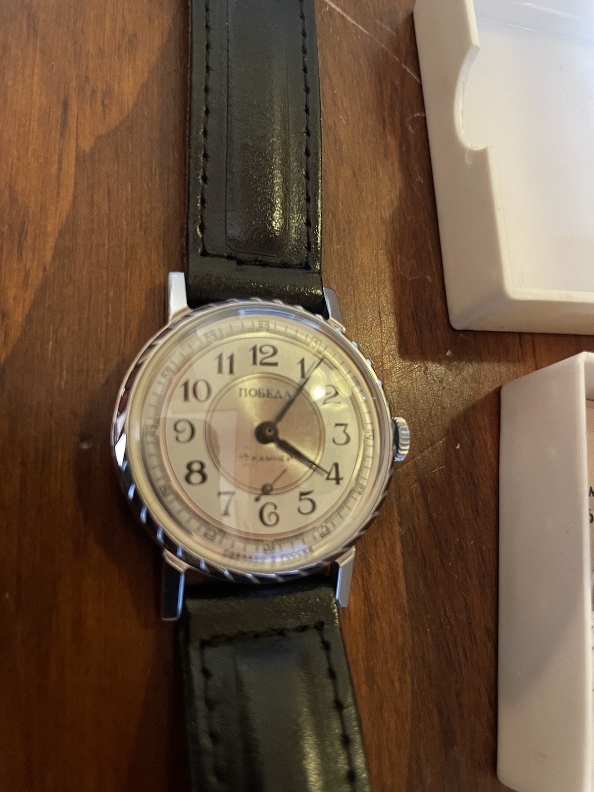 RUSSIAN pobeda watch vintage. NOS