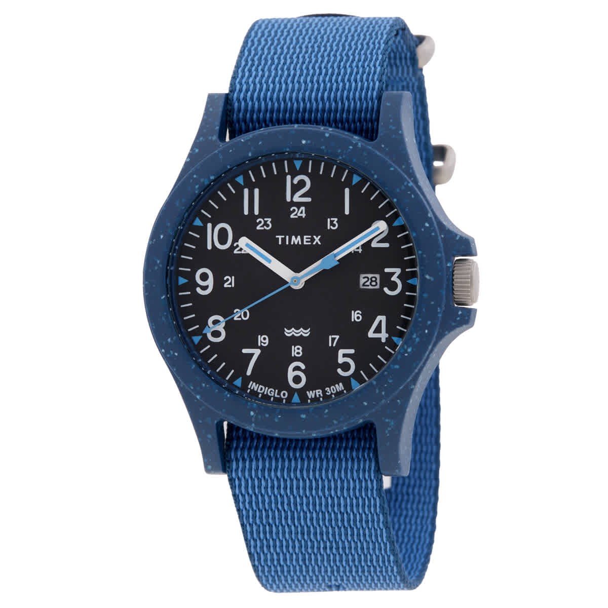 Timex Reclaim Ocean Quartz Black Dial Men’s Watch TW2V81800