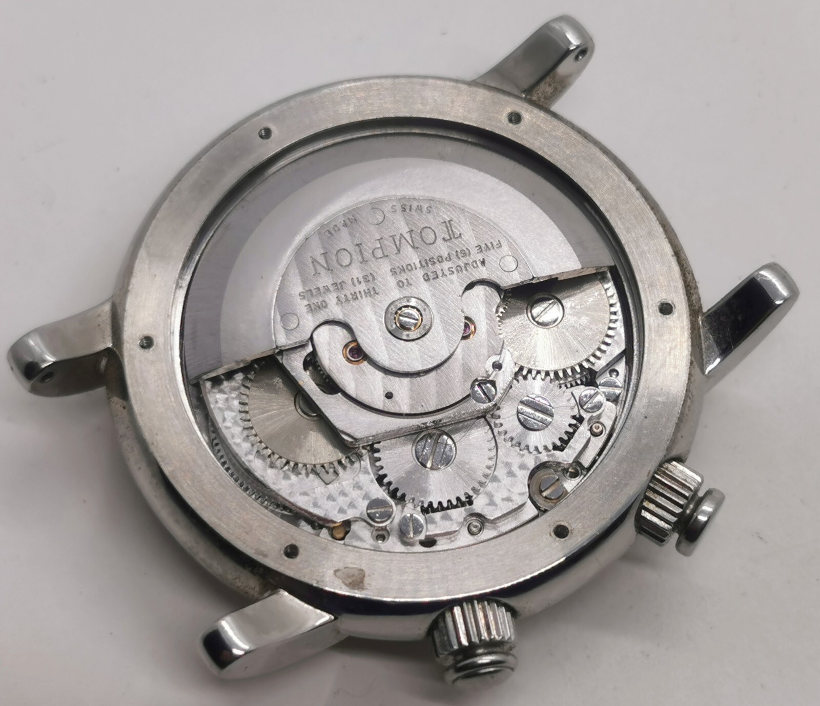 Vtg c2015 Graham, Tompion Automatic GMT Alarm Date Ltd Ed No.72 Gents 40mm Watch