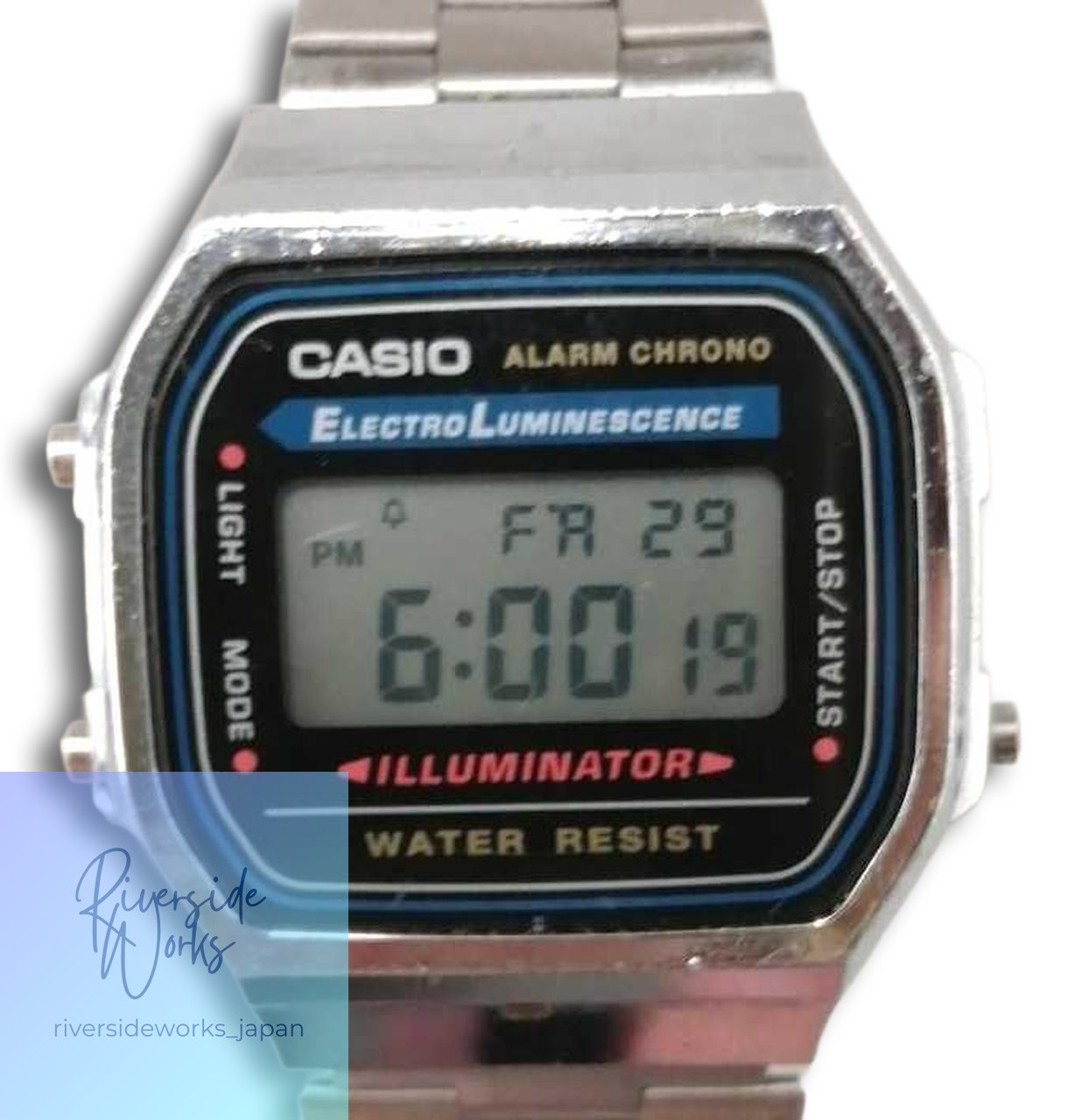 CASIO A168 Quartz Digital Wristwatch