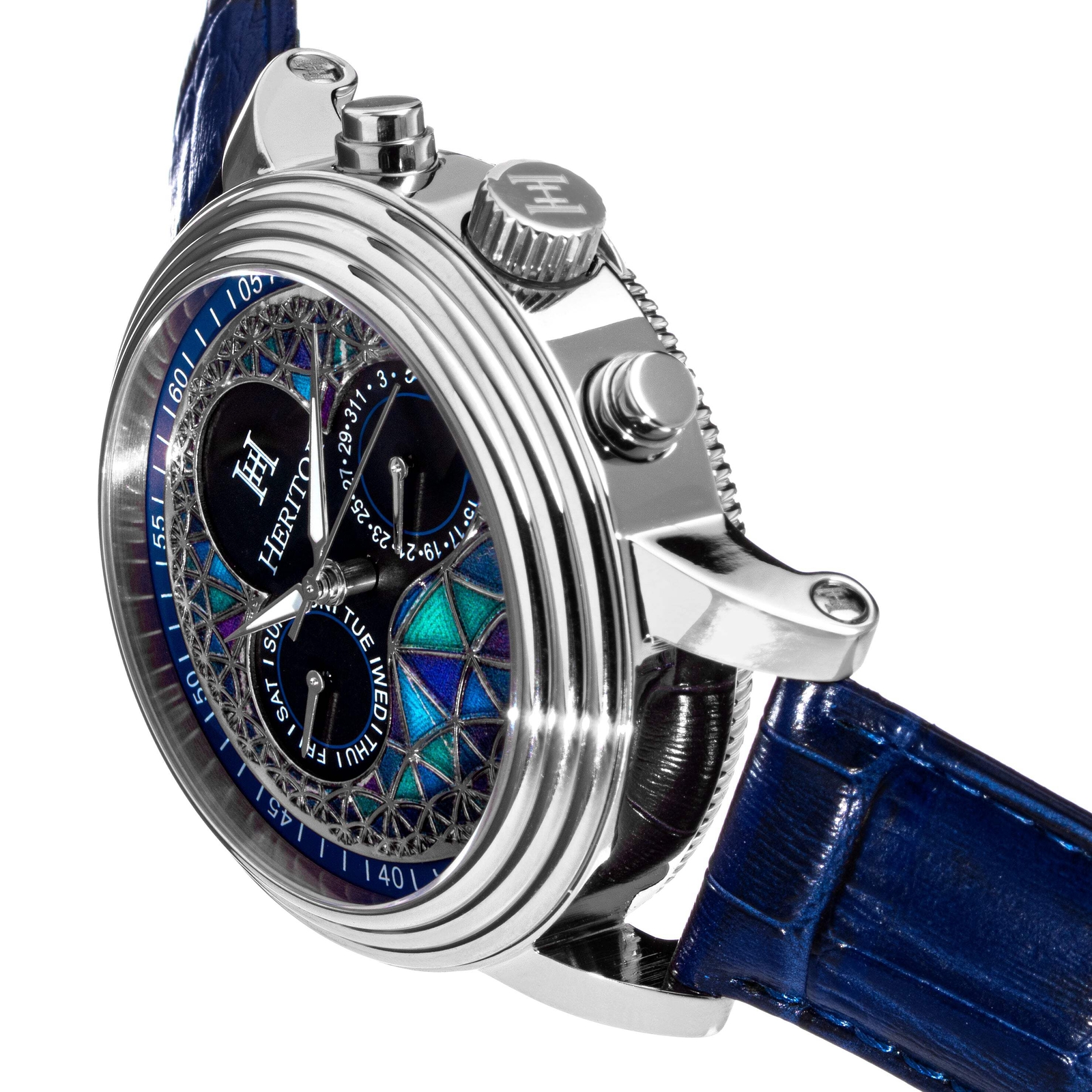 Heritor Legacy 44mm Automatic Wristwatch HERHR9702