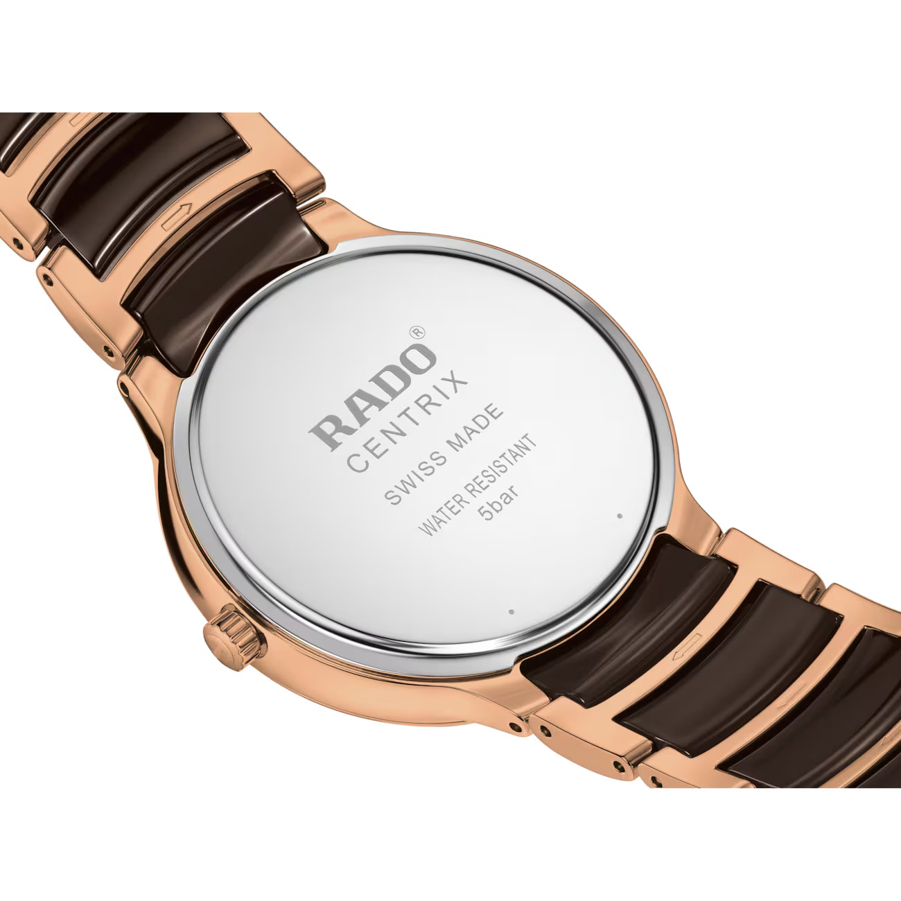 Rado Centrix Automatic Diamonds Stainless Steel Brown Dial Men’s Watch R30023712
