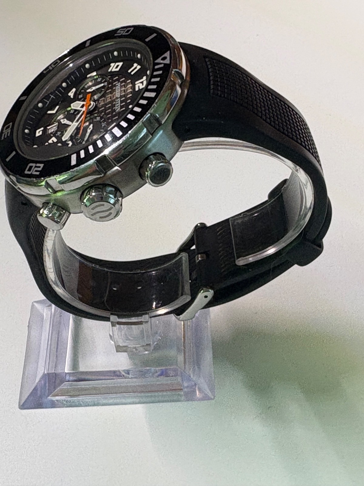 PHILIP STEIN EXTREME TESLAR TECHNOLOGY CHRONOGRAPH WATCH-20ATM-