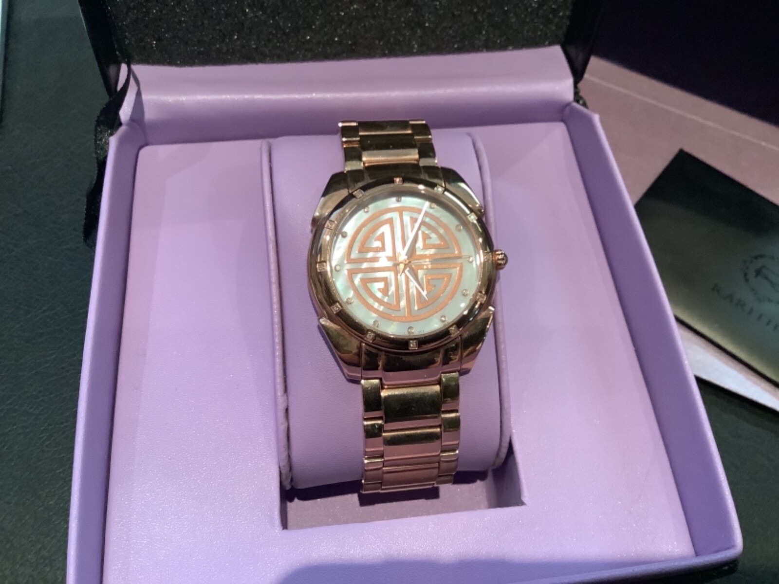 ORIGINAL BOX, CASE AUTHENTIC RARITIES LIMITED EDITION SWISS MADE WATCH NR