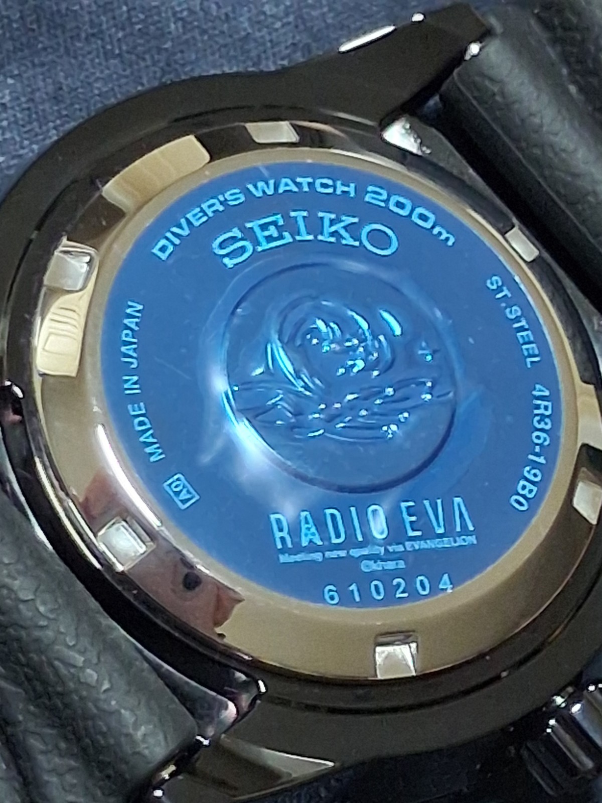 Seiko Automatic Neon Genesis Evangelion EVA-01 Limited Edition of 300