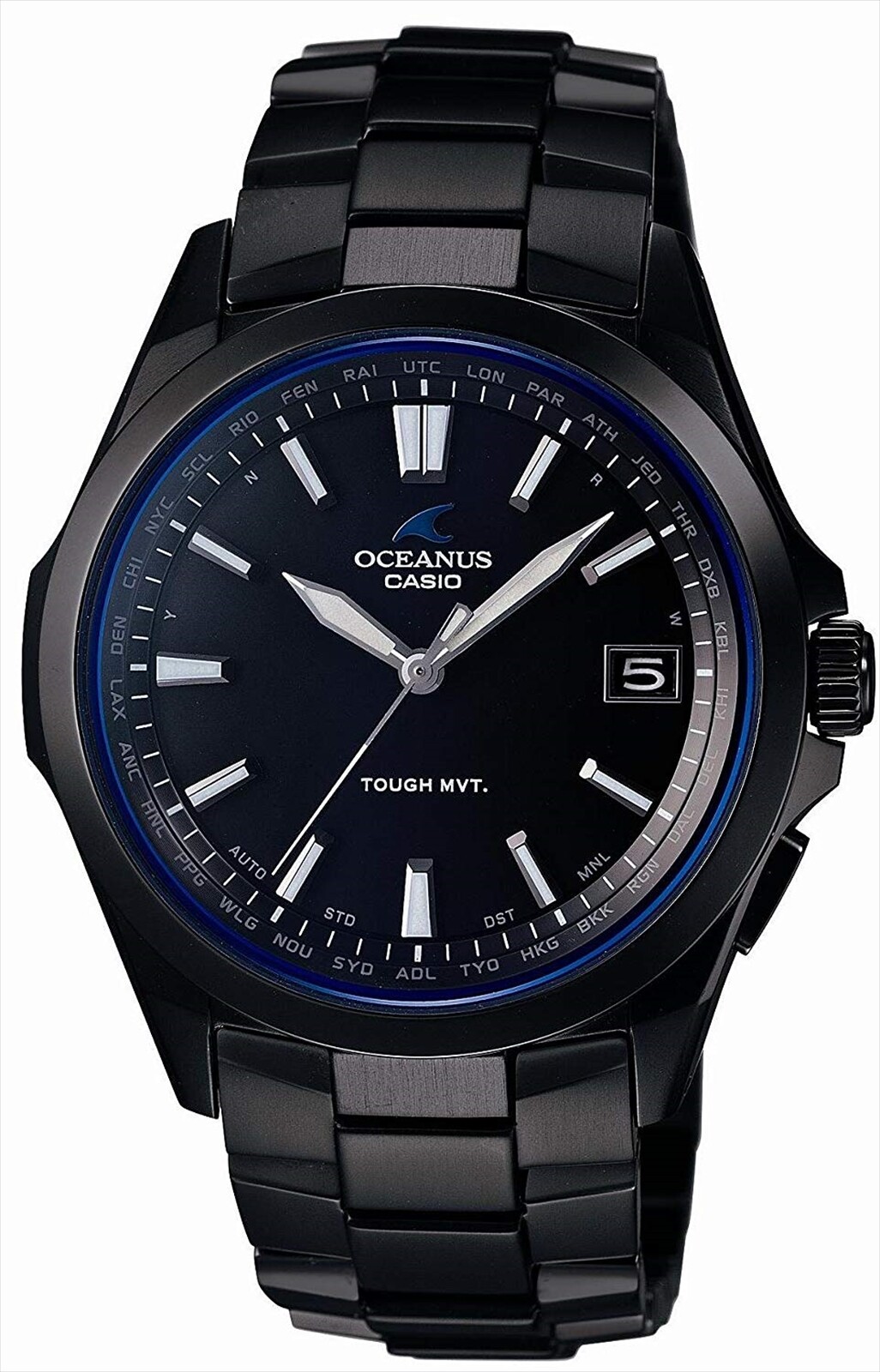CASIO OCEANUS OCW-S100B-1AJF Elegant Titanium Watch Tough MTV JAPAN OCW-S100B-1A