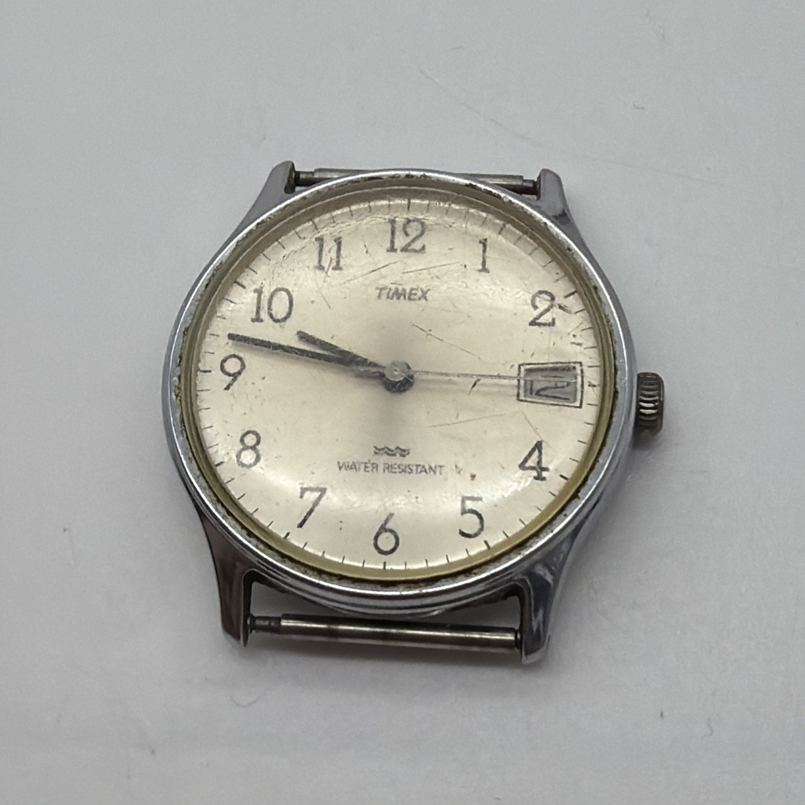 Vintage Timex Water Resistant Men’s Watch Needs Repair