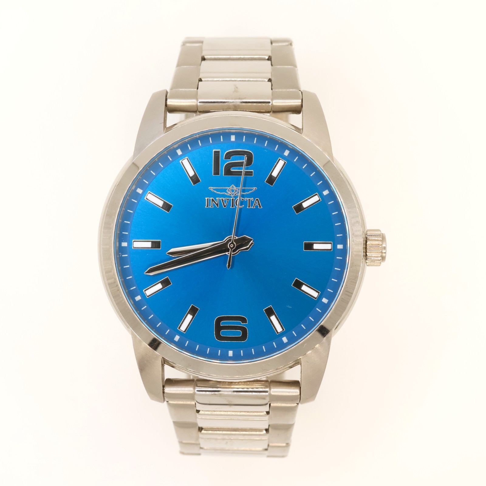 Invicta Celestial 48490 Stellar Mesh 43mm Blue Dial SS Mesh Bracelet Quartz