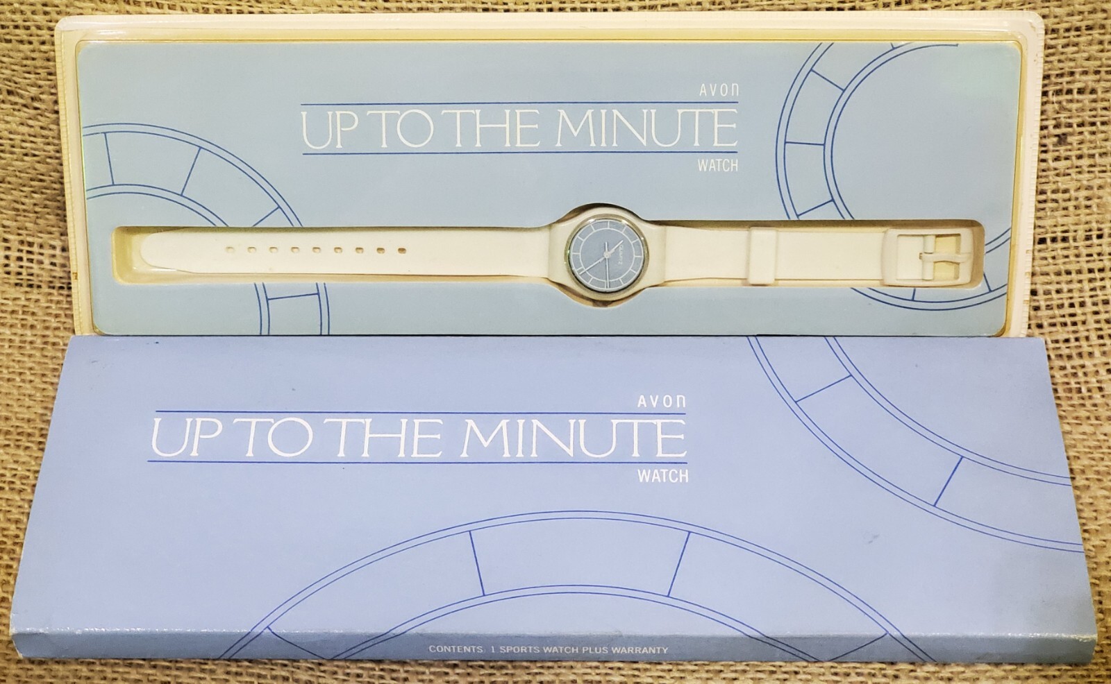 Vintage 1986 Brand New Avon Up To The Minute Quartz Watch NIP Never Opened!