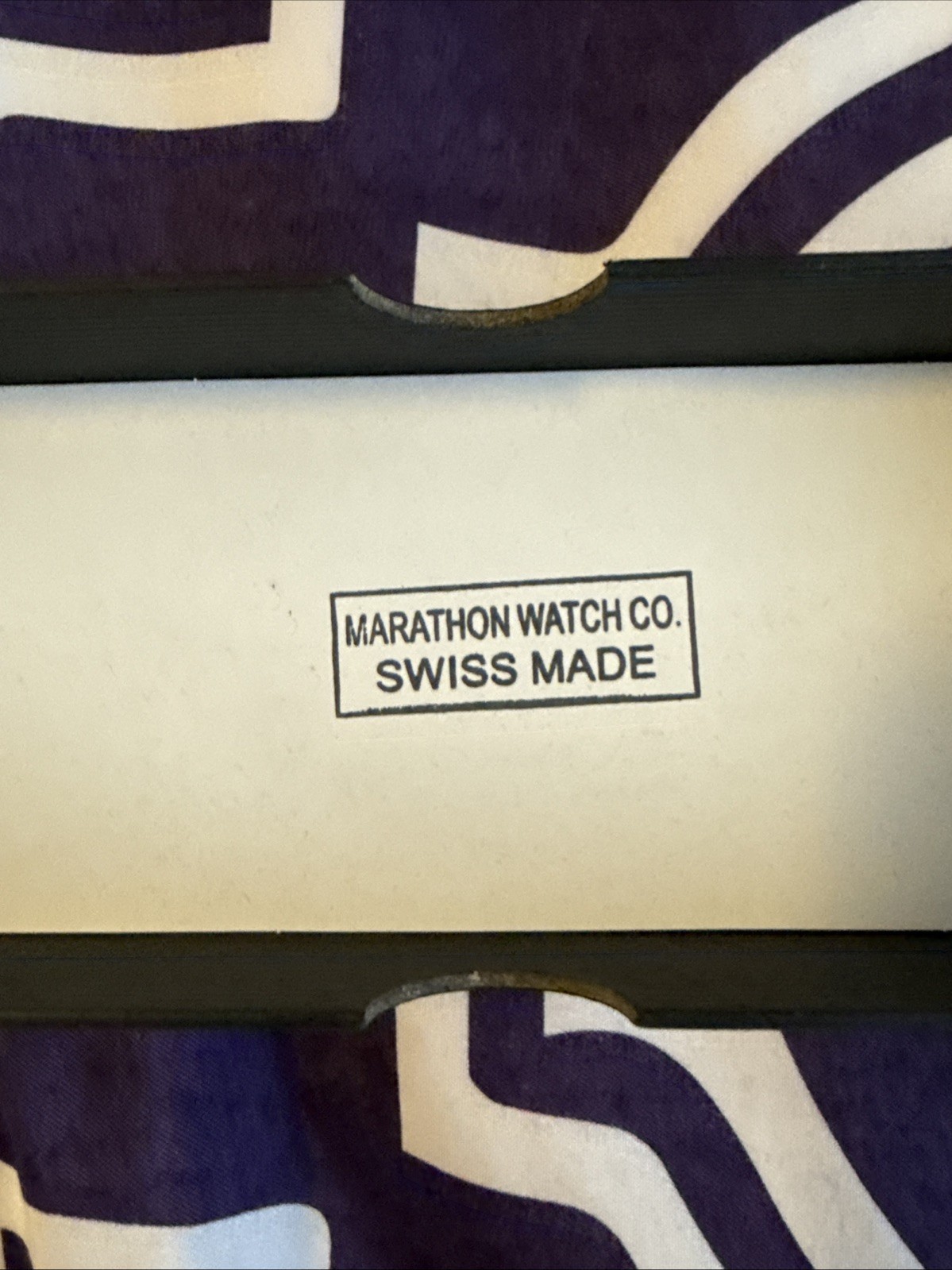 Marathon Navigator Nav-D Date Navy With Striped NATO Band J Crew