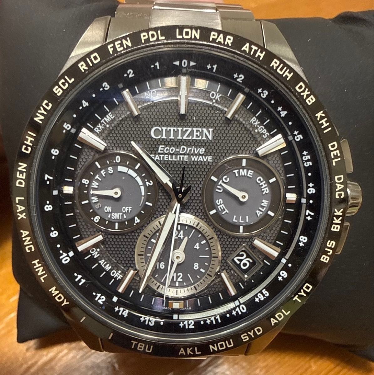 Citizen Attesa CC9015-54E F900 Satellite Wave Eco-Drive Watch