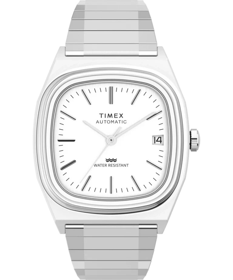 Timex Automatic 1983 E-Line Reissue 34mm with Expansion band Watch TW2W70800