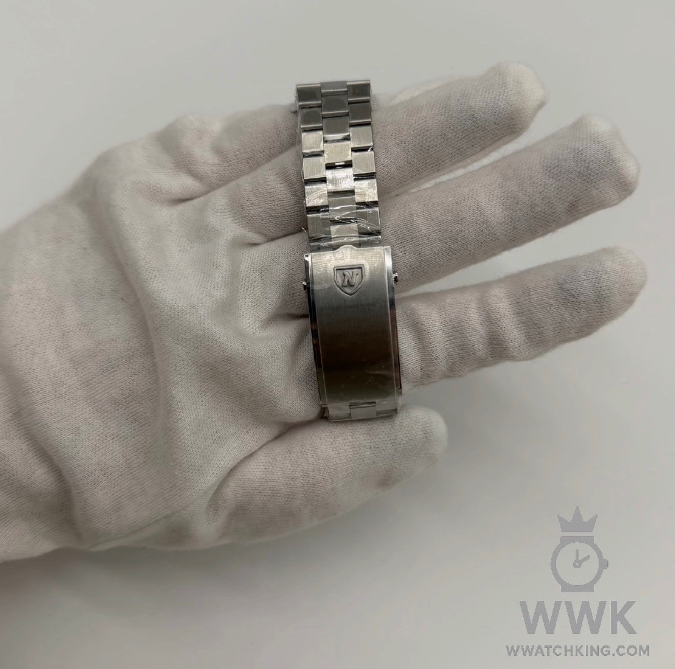 Nivada Grenchen ‘Autochron Blue’ | Ref 77003A45 | Bracelet | Full Set