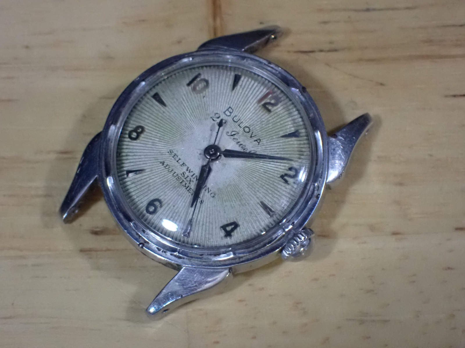 Bulova 23 Jewel 6 Adj Men’s Self Winding Watch good balance 10 BPAC Sunburst