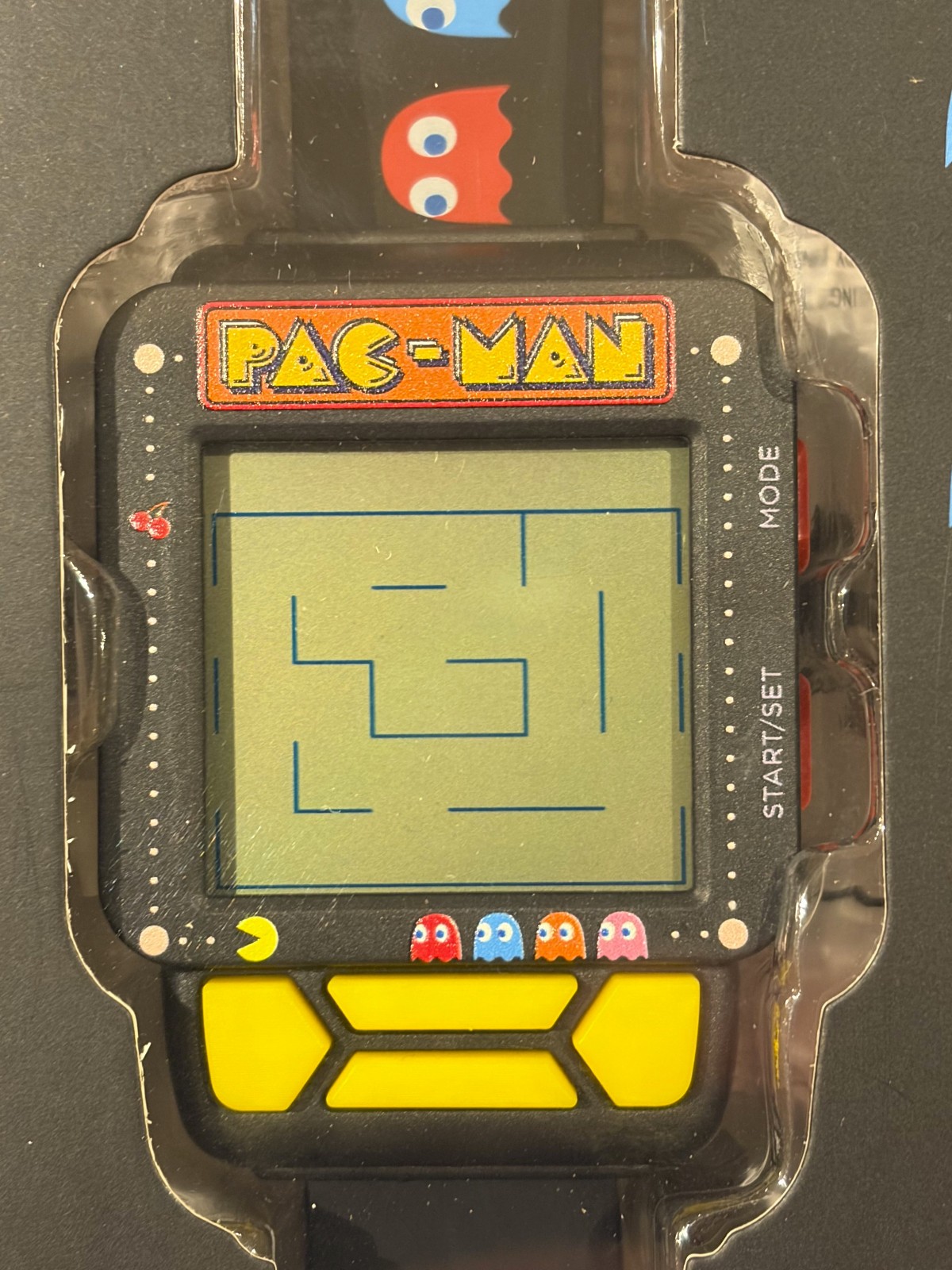 Fizz Creations Pac-Man Retro Digital Gaming Watch Wristwatch