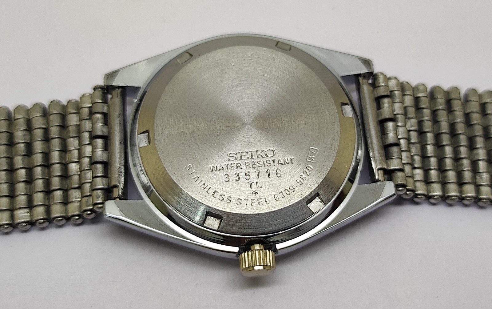 Refurbished Automatic Men’s Watch Day Date | Classic Vintage Style | Steel Strap