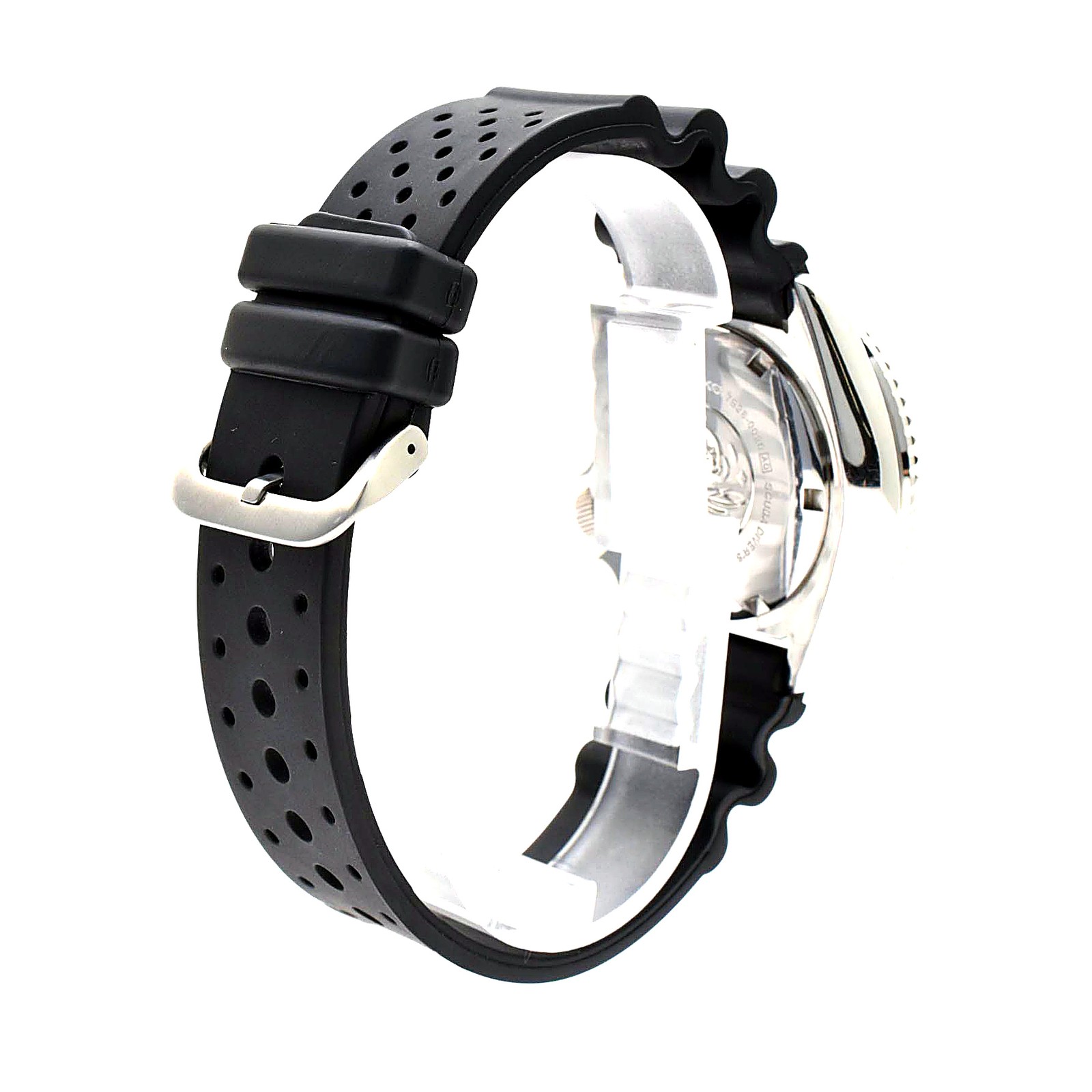 Seiko SKX007J Automatic Scuba Diver 200m Men Stainless Steel Day Date Black
