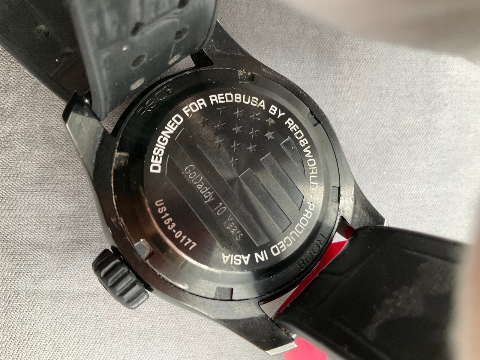 RED8USA Fifty US153 Automatic Diver (Blue/Black) VG to Excellent