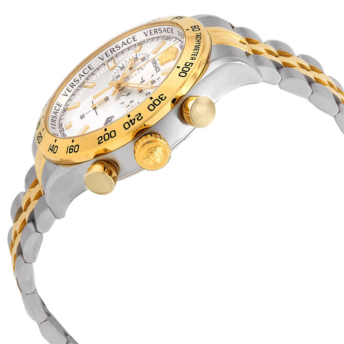 Versace Chronograph Quartz Silver Dial Men’s Watch VE2U00422