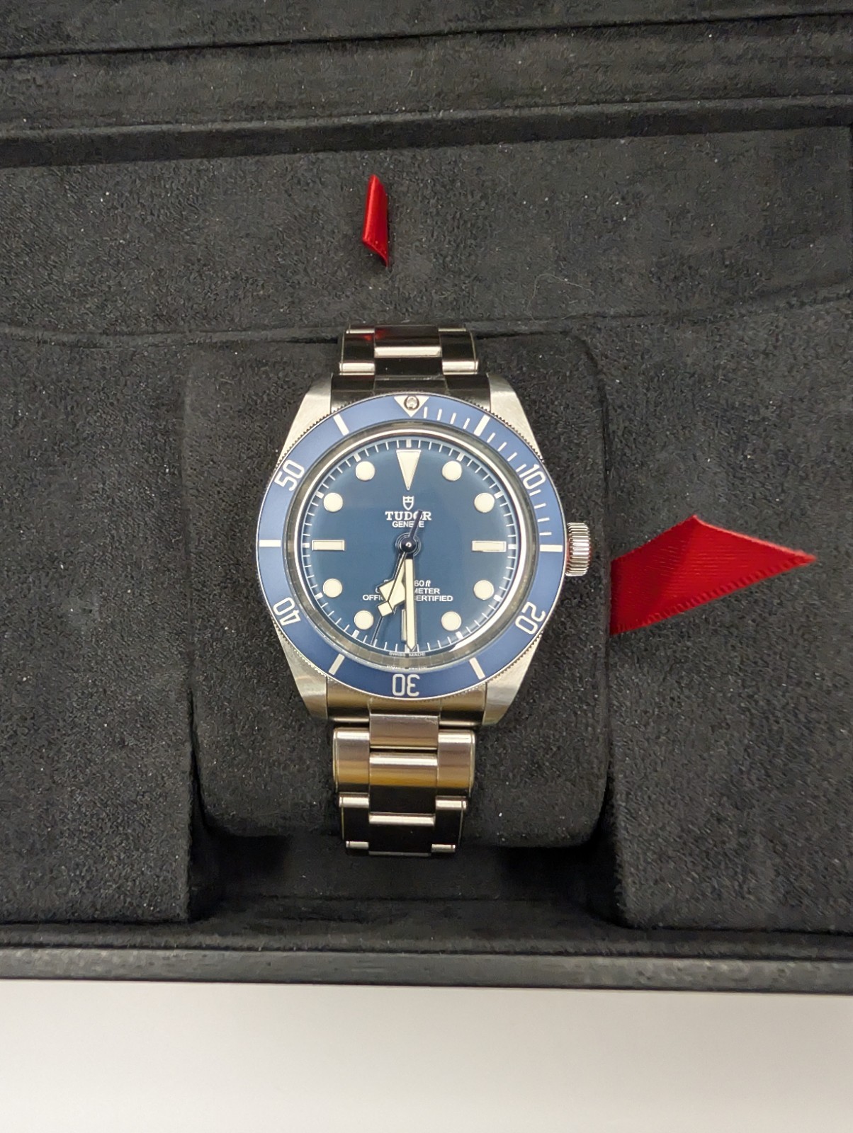 TUDOR Black Bay Fifty-Eight Automatic Steel Bracelet 2021 Full Set Blue Dial