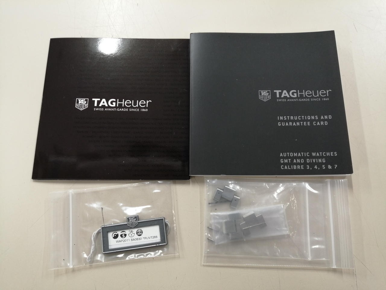 Tag Heuer Wap2011 Automatic Watch 30ATM 300m Water Resistant Used