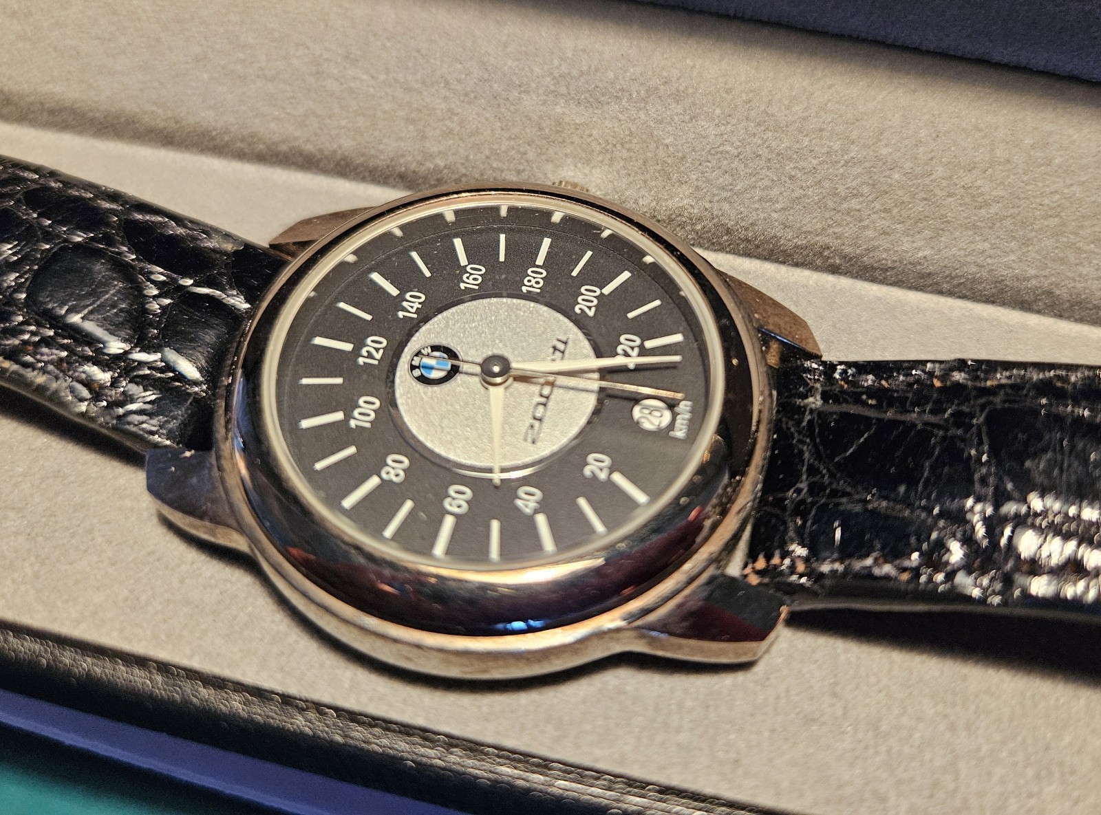 *Rare* 36mm BMW 2002ti Automatic Speedometer Watch