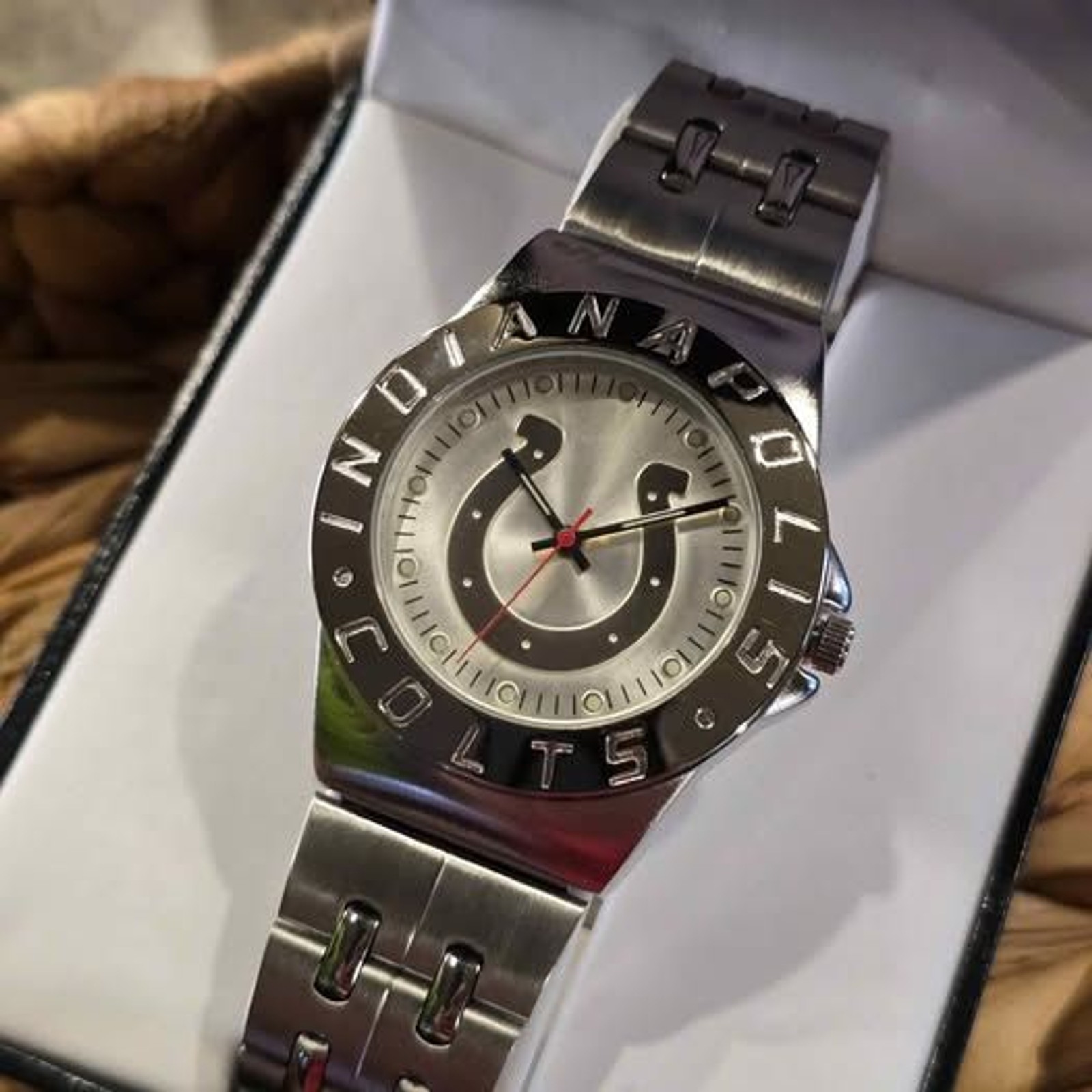 Game Time Indianapolis Colts Men’s Quartz Watch