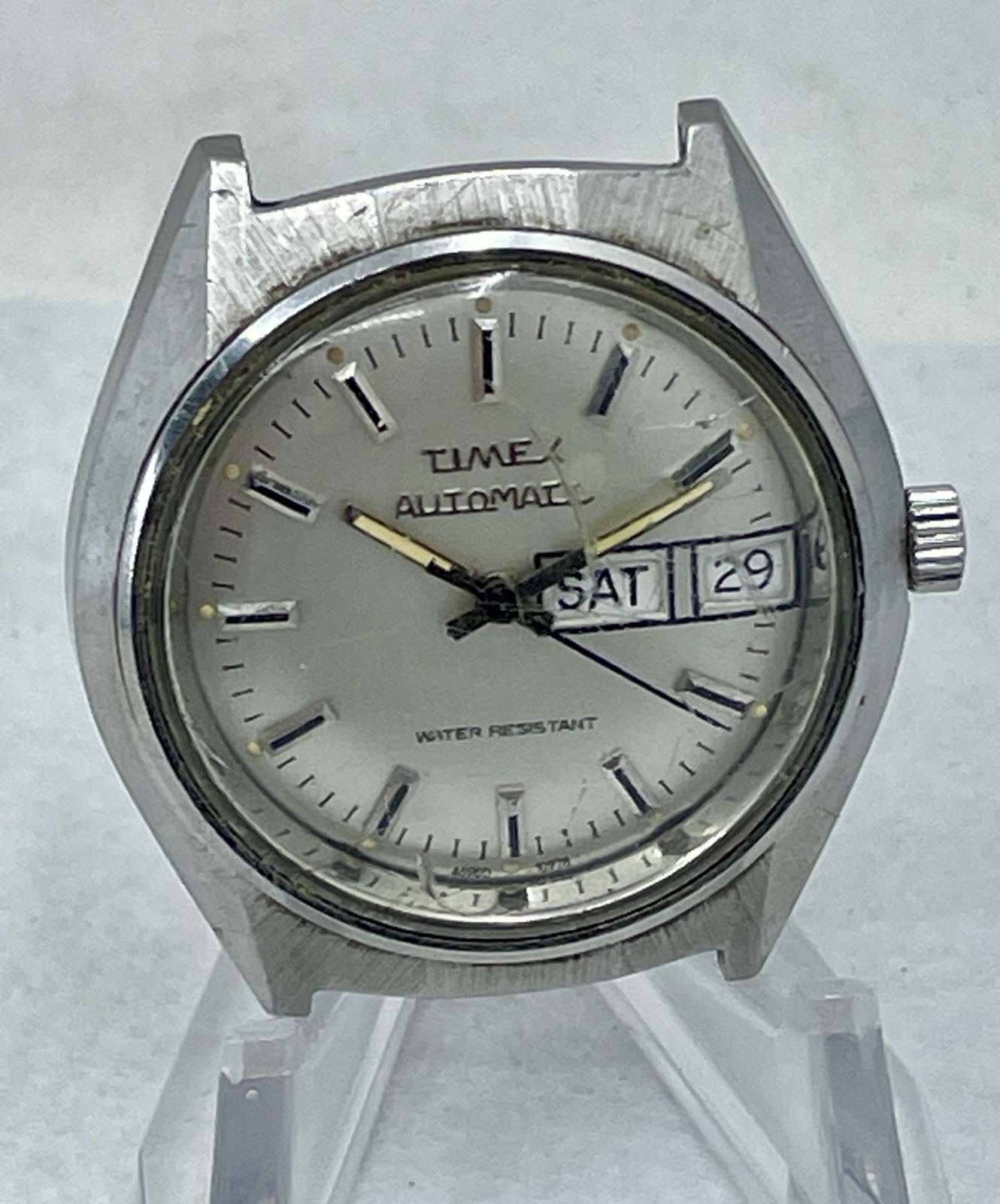 Gents Vintage Timex Automatic Day/Date Wristwatch 46950 10978, Running