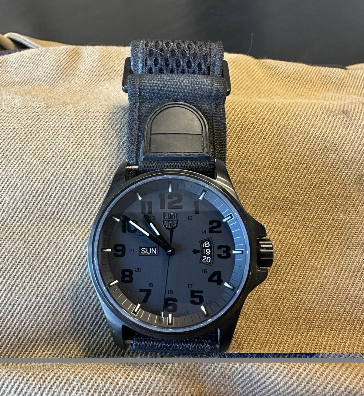 Luminox 1879.BO Blackout Field Black Men’s Watch in Excellent Condition