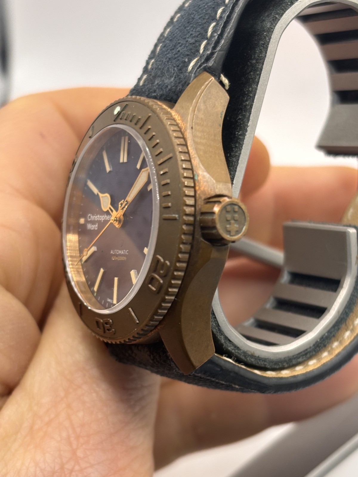 Christopher Ward C60 Trident Bronze Pro 600 38mm (02/2020) WH1461