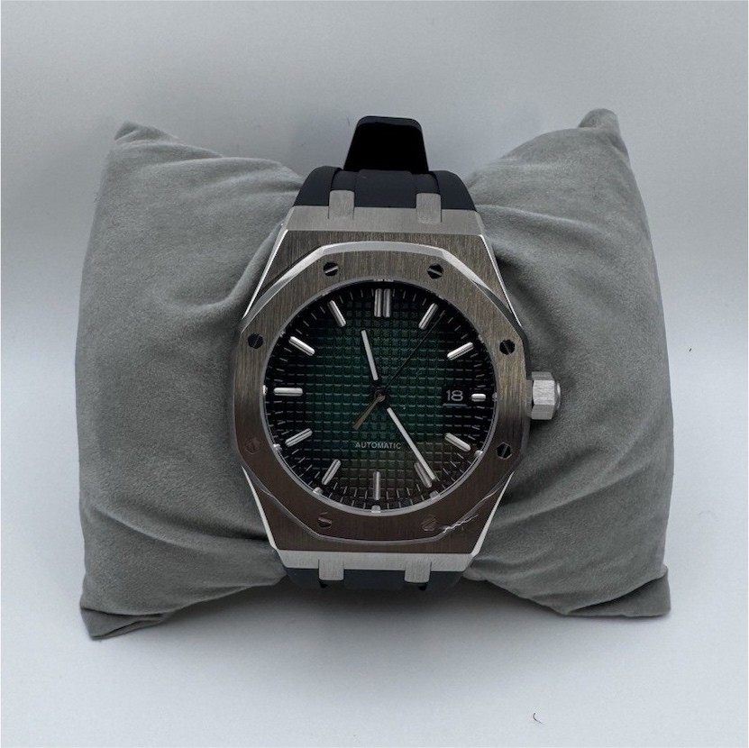 Custom luxury watch oak homage new build fully automatic