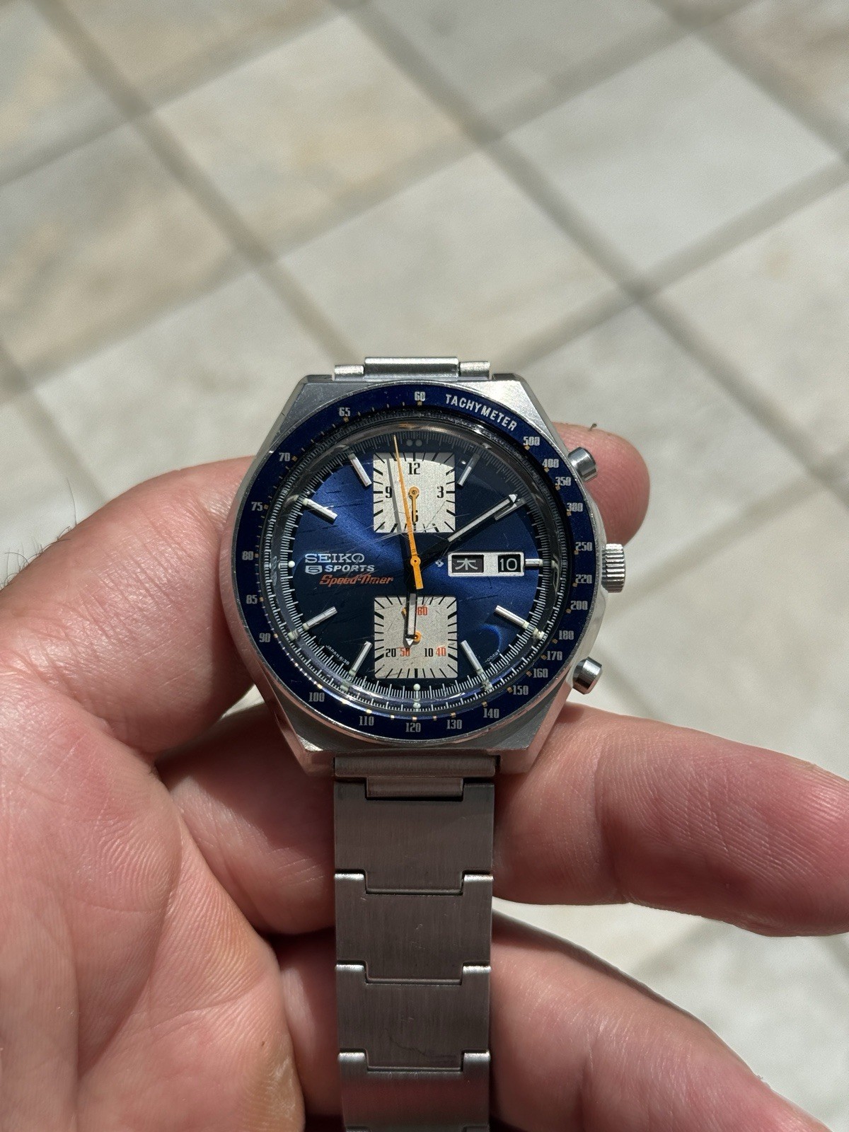 Seiko 6138-0030 Speedtimer “Kakume” Chronograph ‘74