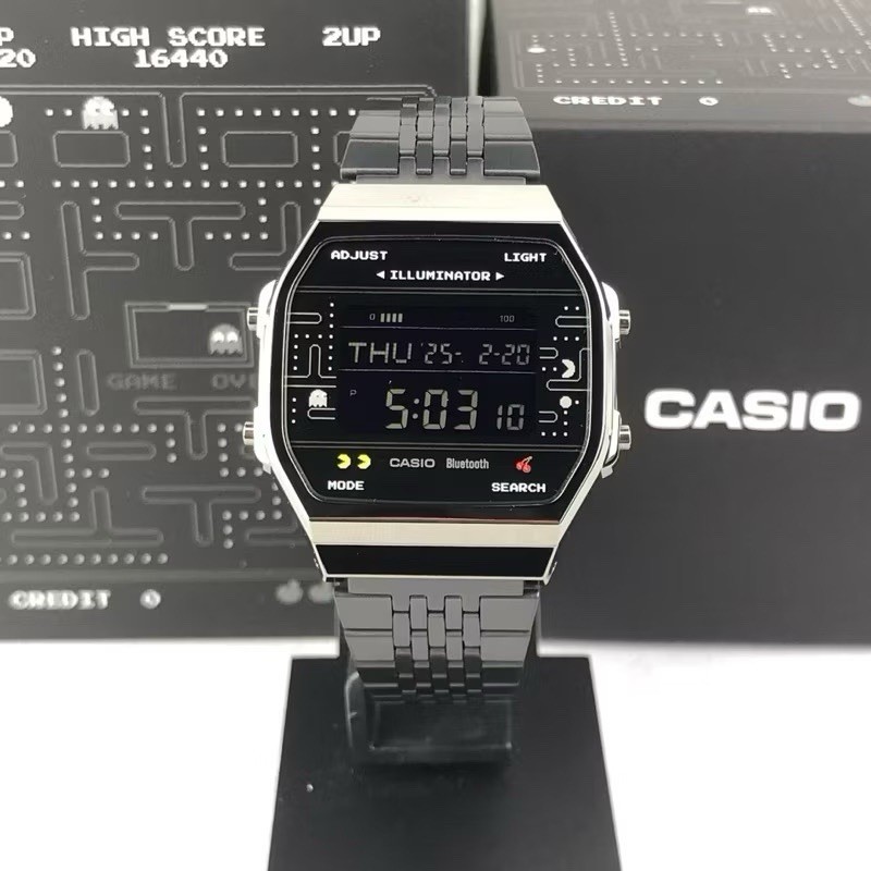 Casio 50th Anniversary X PAC-MAN 45th Anniversary Limited ABL-100WEPC-1B