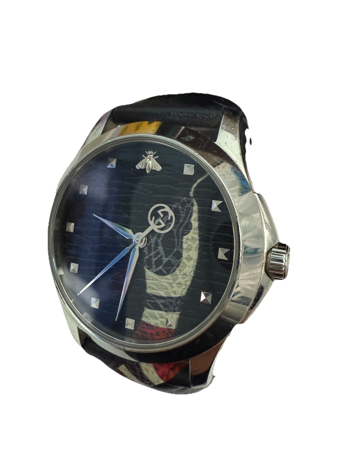 Wristwatch GUCCI G Timeless Le Marche Merveille YA1264007 126.4 Snake USED