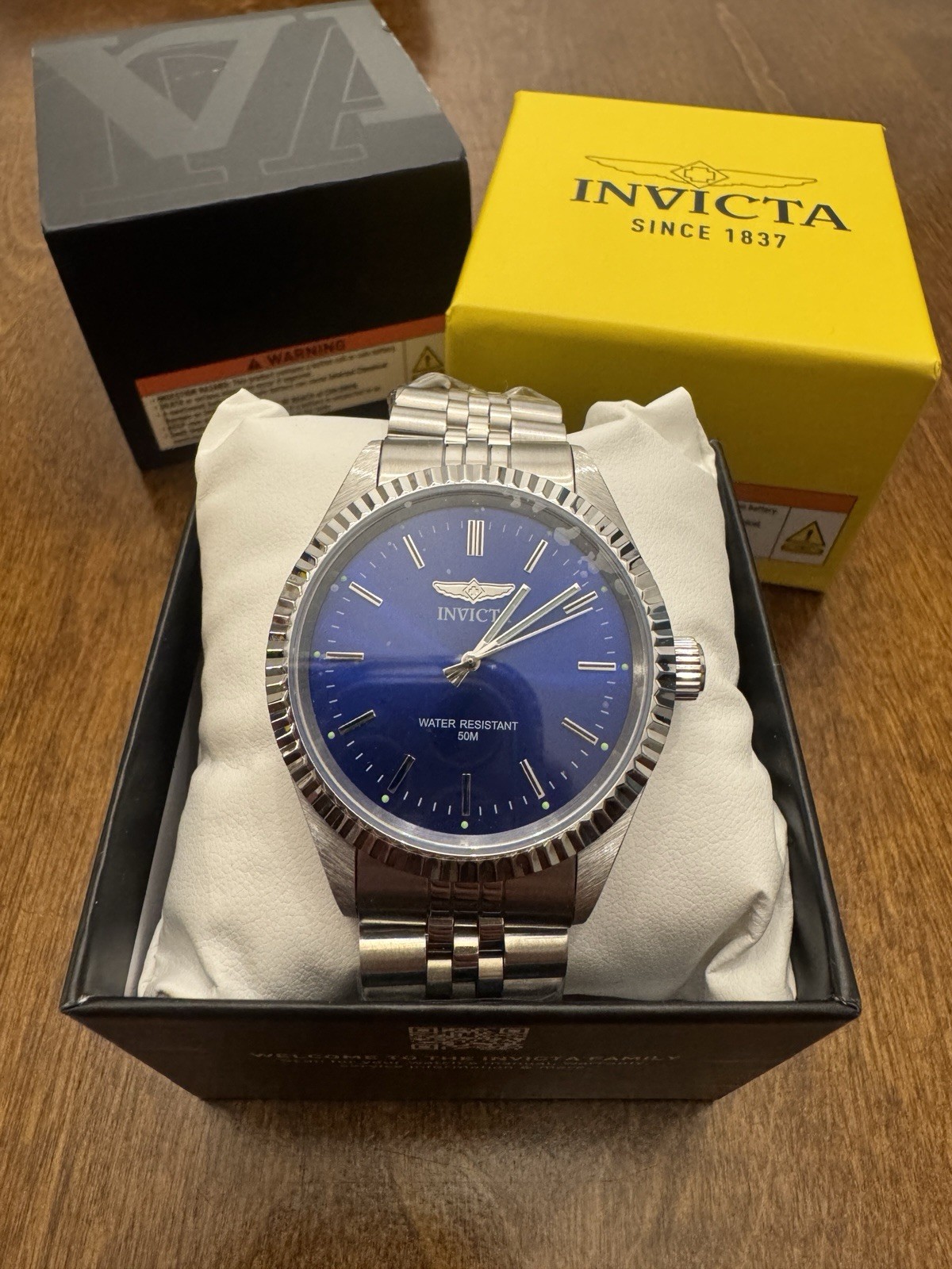 Invicta Specialty 43mm Silver Stainless Steel Men’ Wristwatch 29375