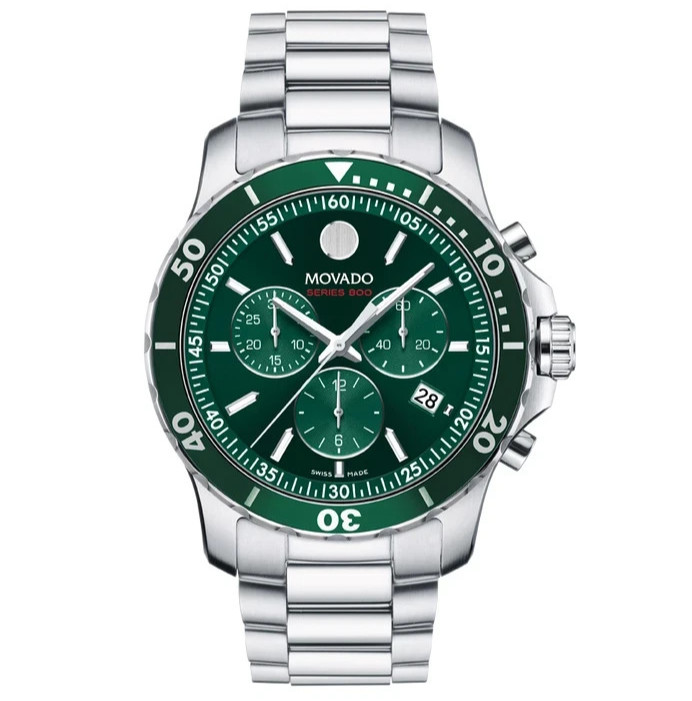 MOVADO Series 800 2600179 Green Dial Men’s Watch 42mm