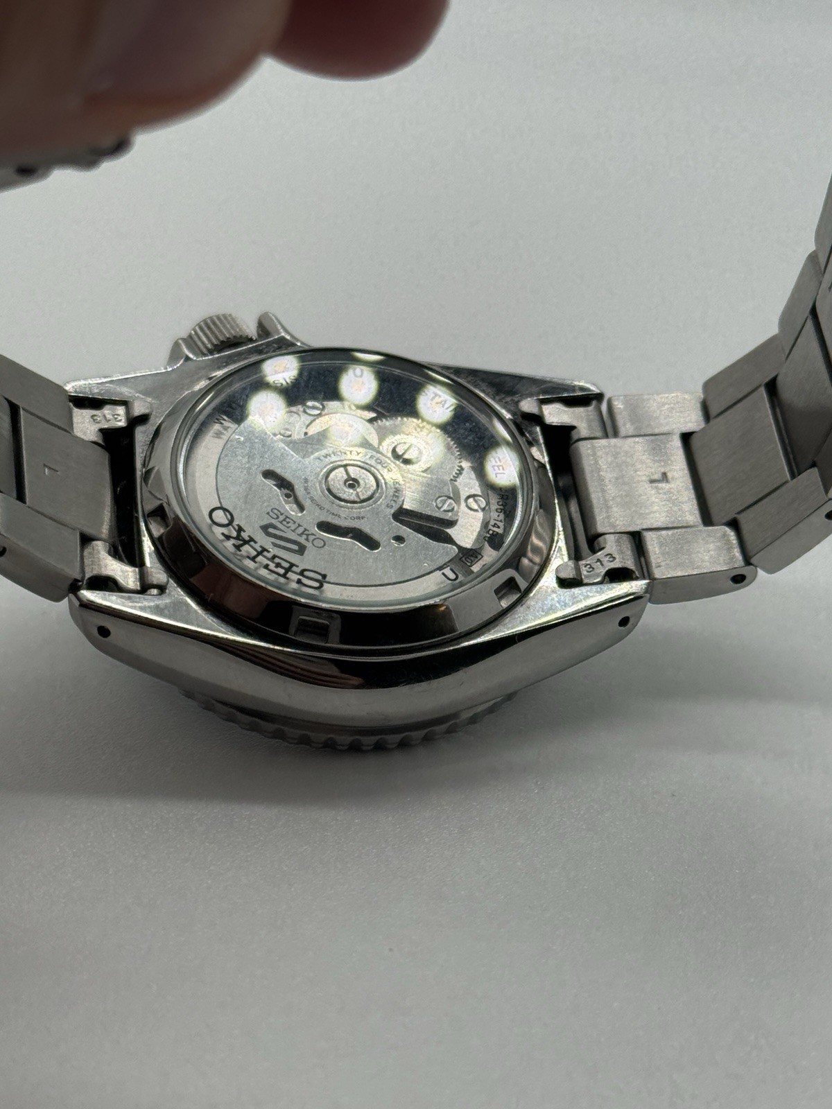Seiko SRPL77K1 Automatic Diver Blue Dial/Bezel Steel Bracelet Day/Date Box