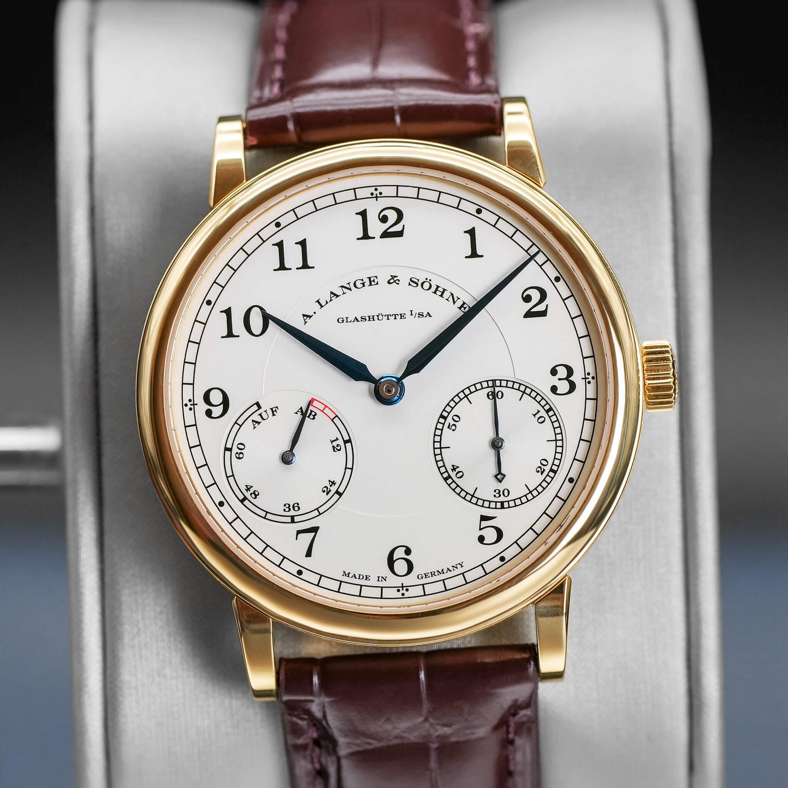 A. Lange & Sohne 1815 “Up/Down” 234.021 Silver Dial 39mm 2013 Box & Papers