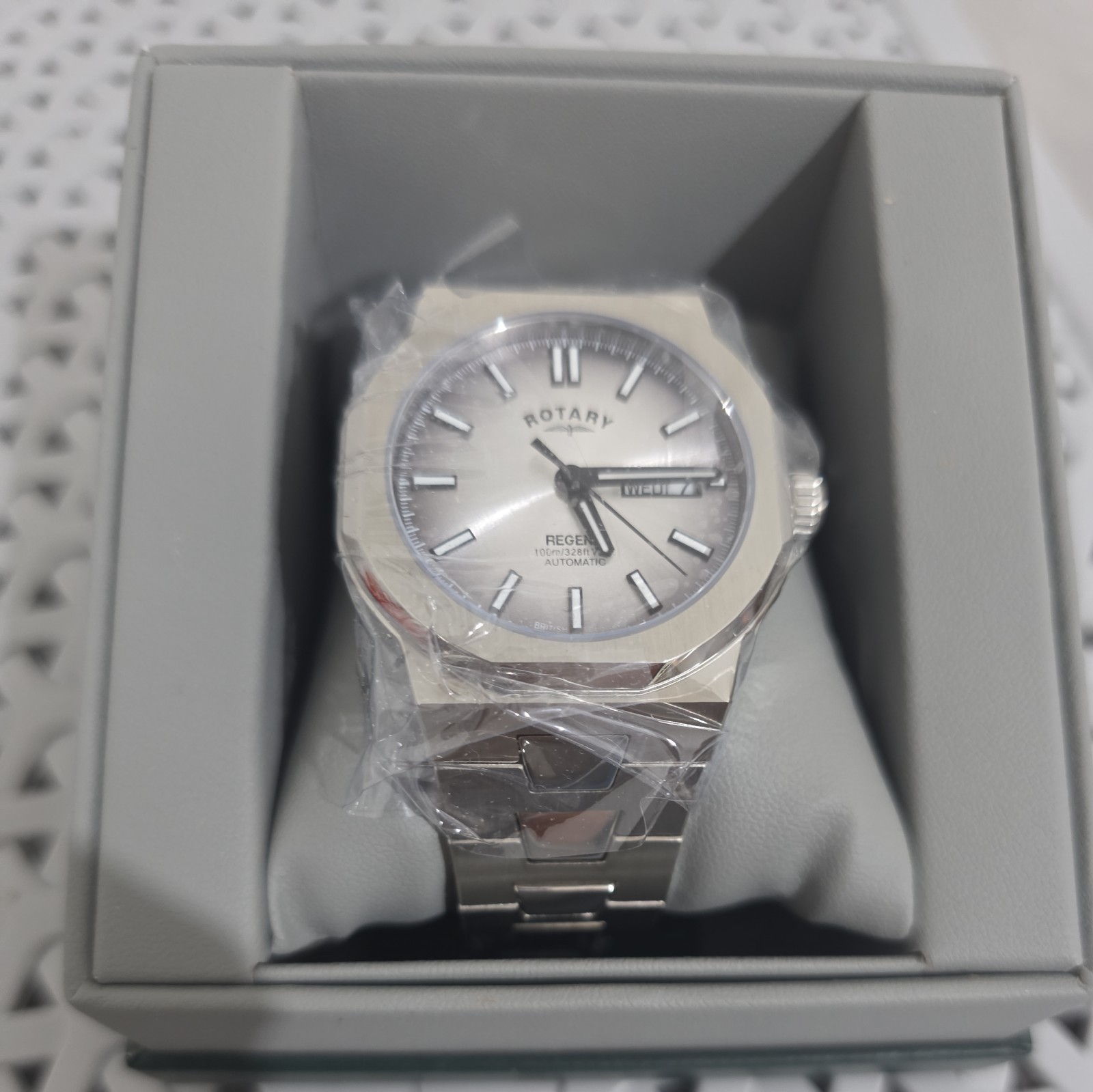 Rotary Sport Automatic (40mm) Silver Sunray Dial / Stainless Steel GB05490/06