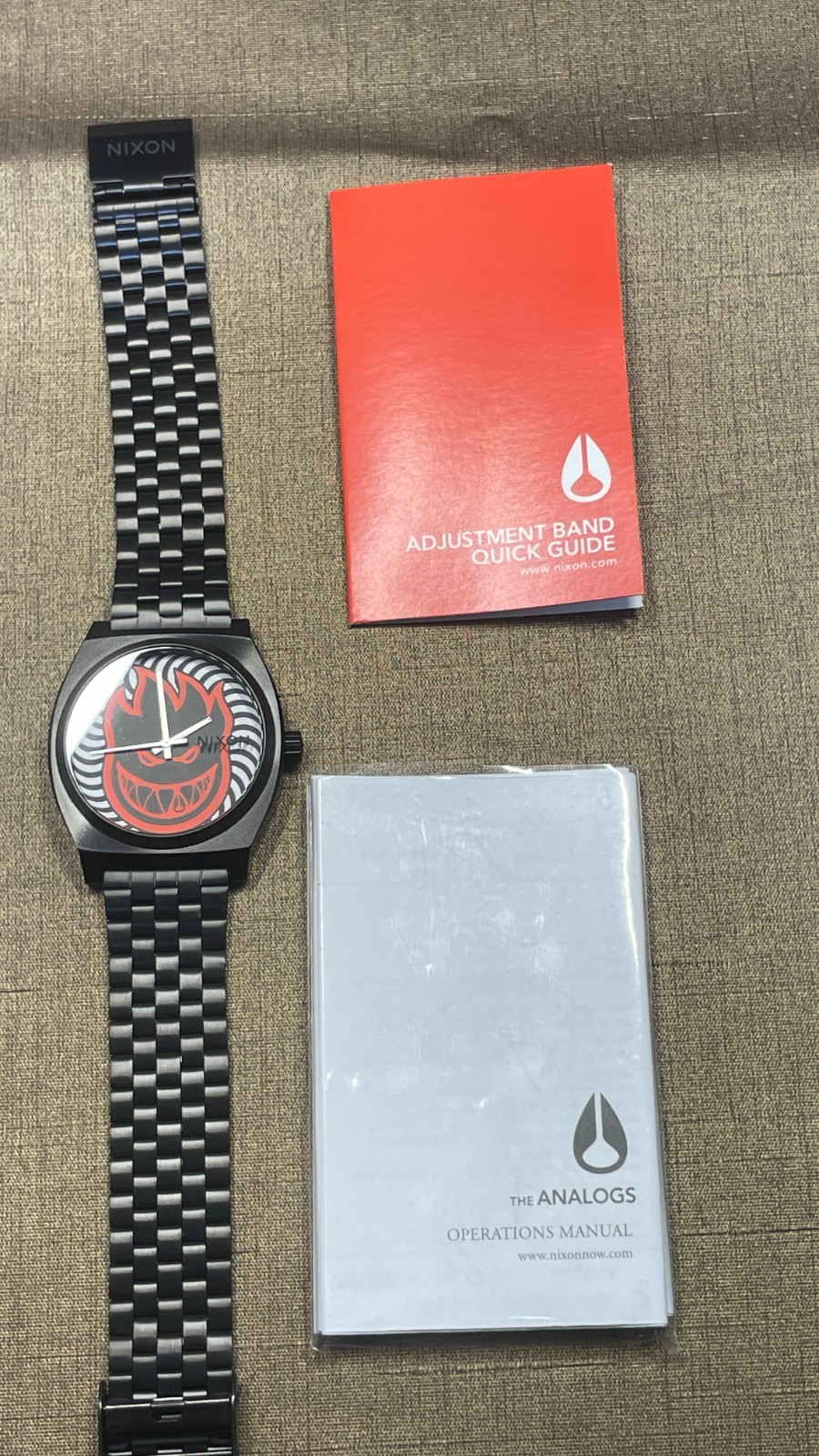 Nixon The Timeteller Spitfire Collaboration Fireball watch h124