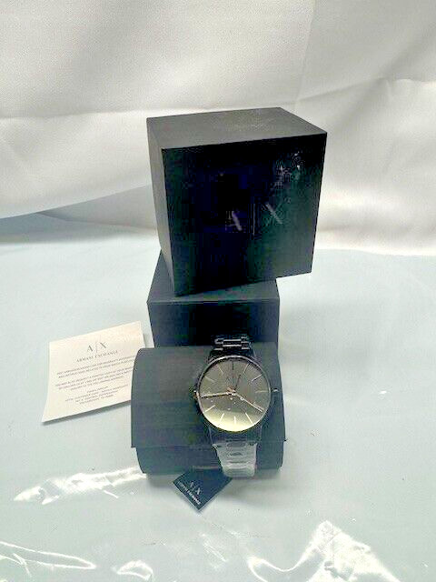 Armani Exchange Men’s Black Stainless Steel Watch – AX2701 *New