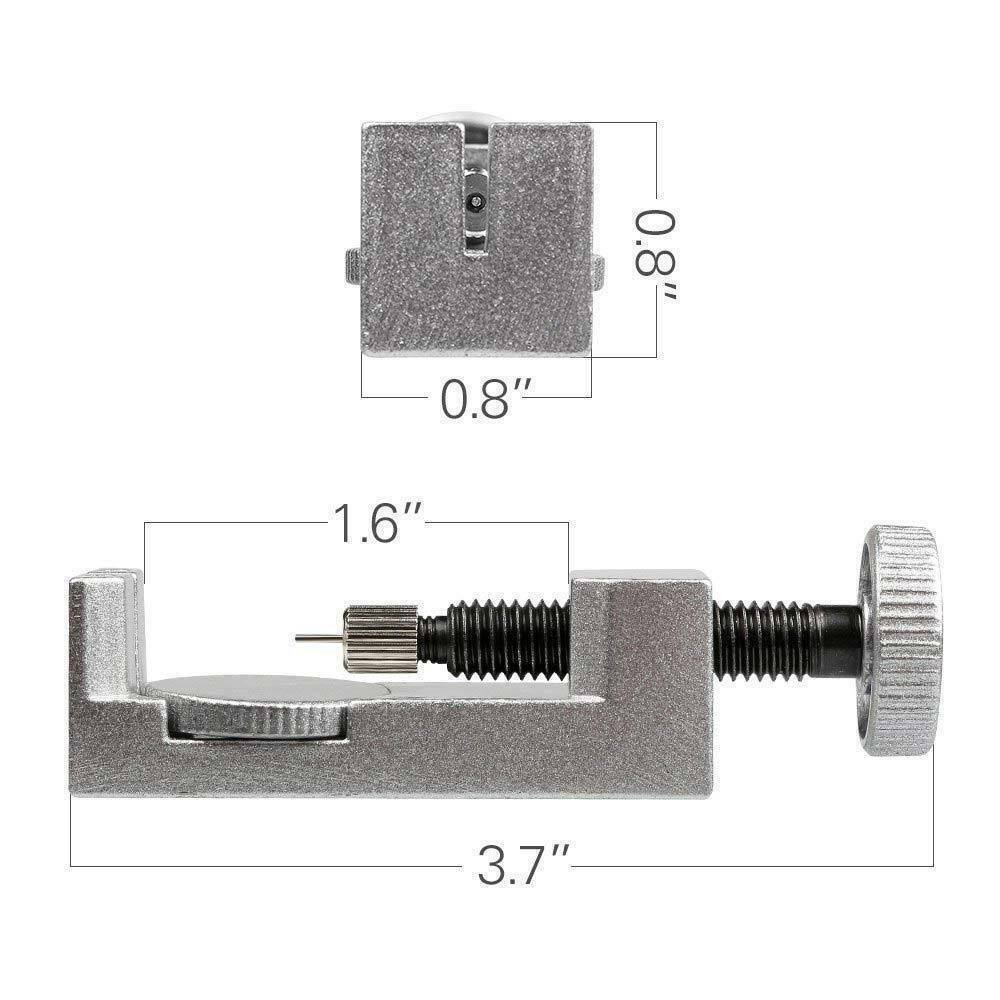 Metal Adjustable Band Watch Strap Bracelet Link Pin Remover Repair Tool Kit Set