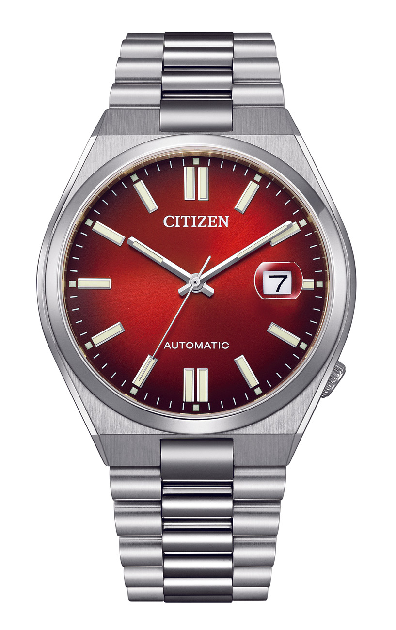 Citizen Tsuyosa Burgundy Red Gradient Automatic Sapphire 40mm Steel NJ0150-56W