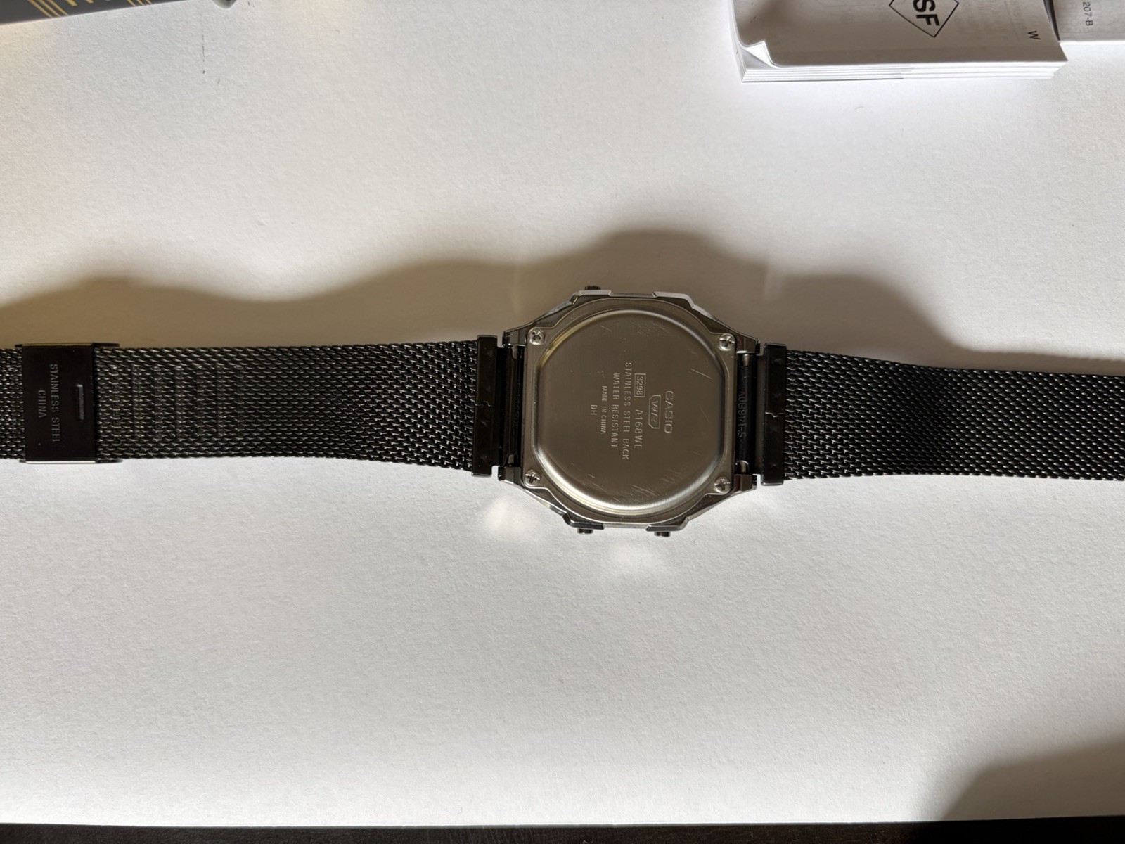 Casio A168WEMB-1BEF Vintage Watch