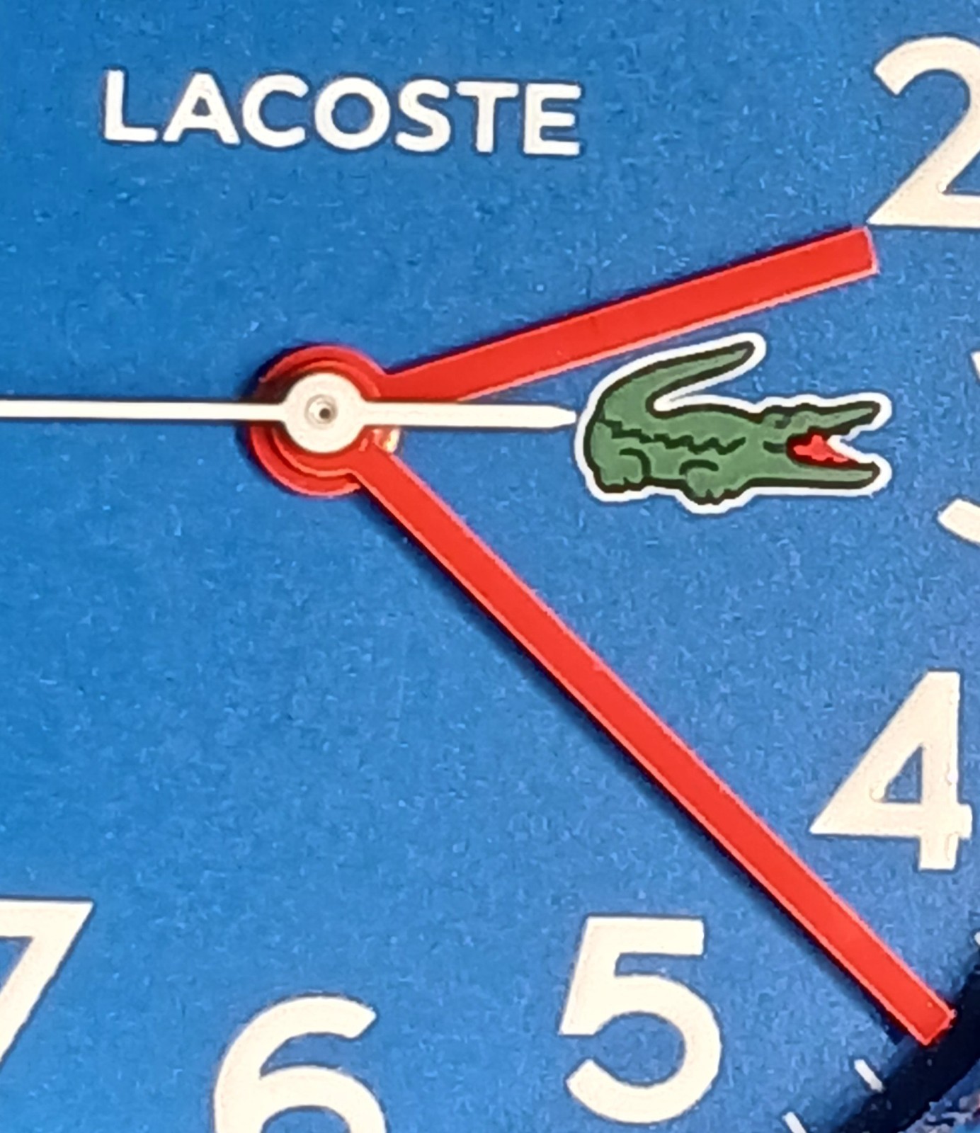 Lacoste x Keith Haring “Dancing Dog” Watch 12.12 Model 2030014 Works Great Rare