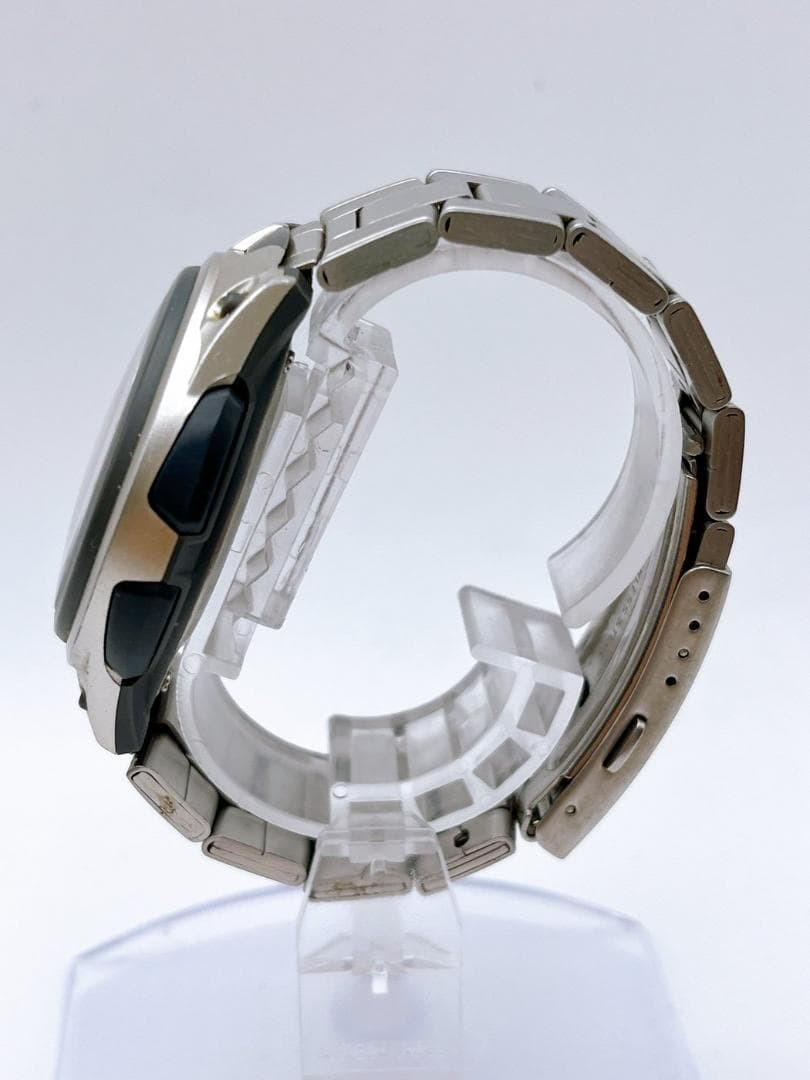 Casio AW-80 Silver White Analog Digital Watch