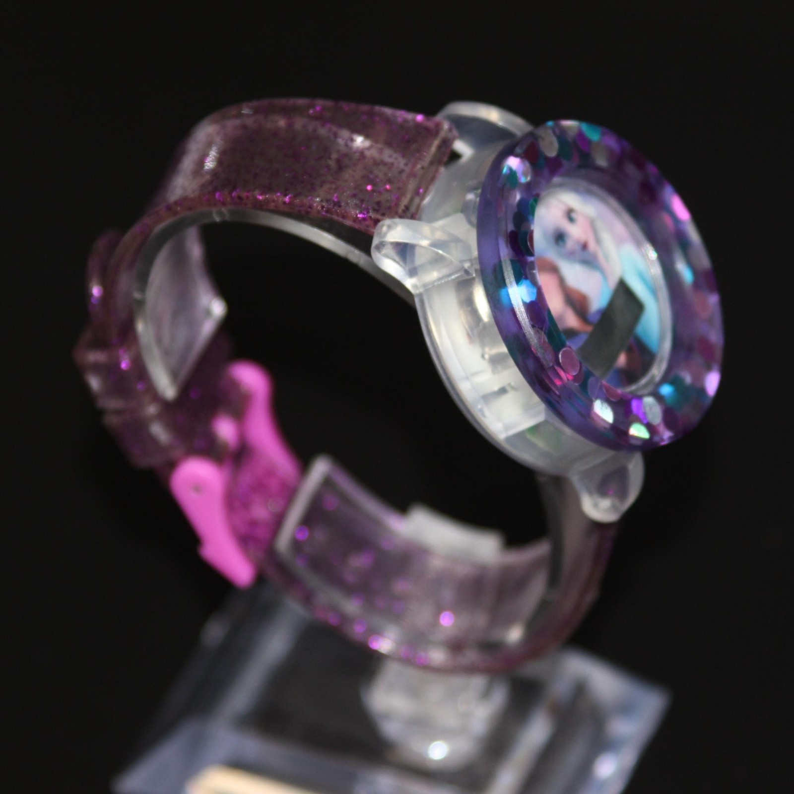 Frozen 2 Light Up Bezel Glitter Digital Watch FZN4529WM Working New Batteries