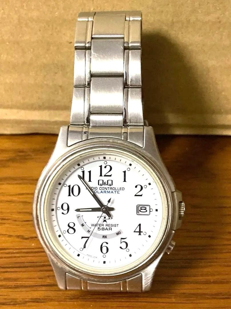 Citizen Q&Q RADIO CONTROLLED Radio-Controlled Solar Watch