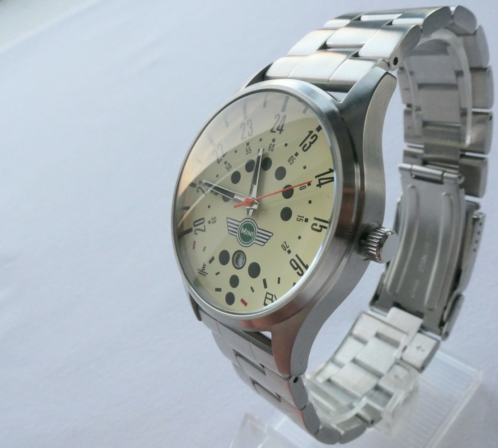 Mini John S Cooper Works JCW Speedometer Racing Classic Retro Sport Design Watch
